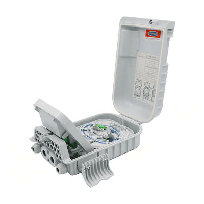 Распределение IP68 16Cores коробки Splitter оптического волокна PLC FTTx 1x8