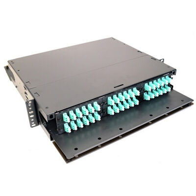 Слоты 72F дуплекса 6 LC UPC панели переходника приложения 6 волокна держателя шкафа LGX 2U