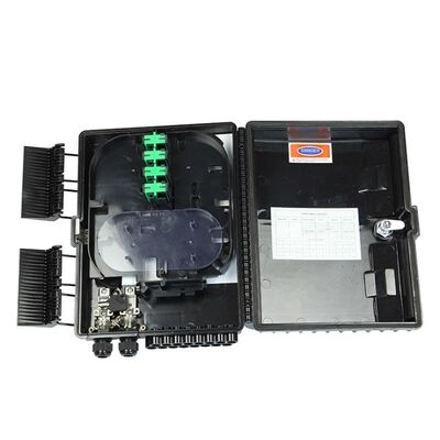 Стен-держатель PLC SM/MM терминальной коробки SC/LC/ST/FC LGX оптического волокна 16Port