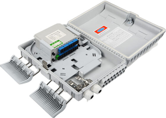 Крытая/на открытом воздухе 16 гаван коробка Splitter оптического волокна FTTH Splitter