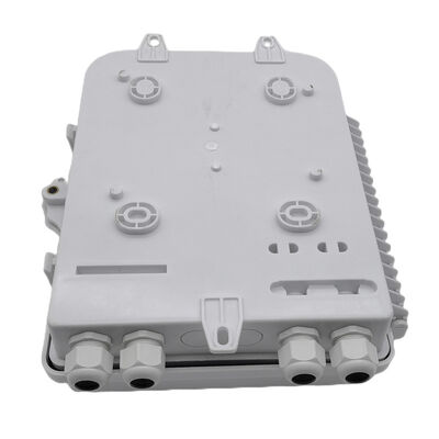 Белый держатель стены Splitter PLC LC 1x16 коробки Splitter оптического волокна