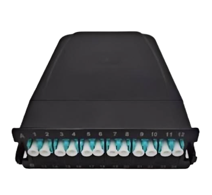 12-жильные кассеты MPO-LC MTP-LC SM OM3 OM4 OM5 для разделения волокон, пластик