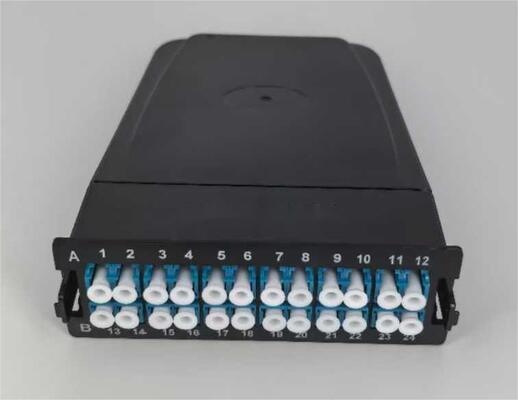 24-жильные кассеты MPO-LC MTP-LC SM OM3 OM4 OM5 для разделения волокон, пластик