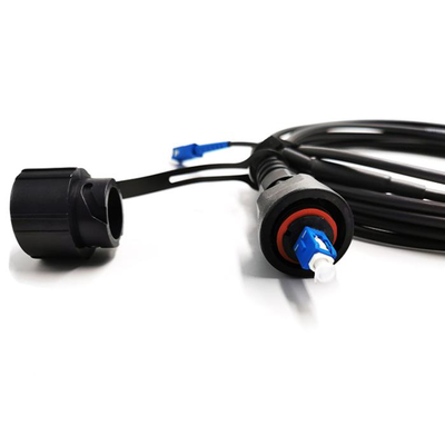 Ip68 FTTA ODVA SC к ODVA SC UPC APC 5,0 мм Внешний бронированный водонепроницаемый волокно-скандальный патч шнур